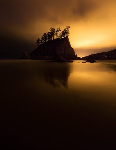 Second Beach shoreline, photographed by Jason Darr